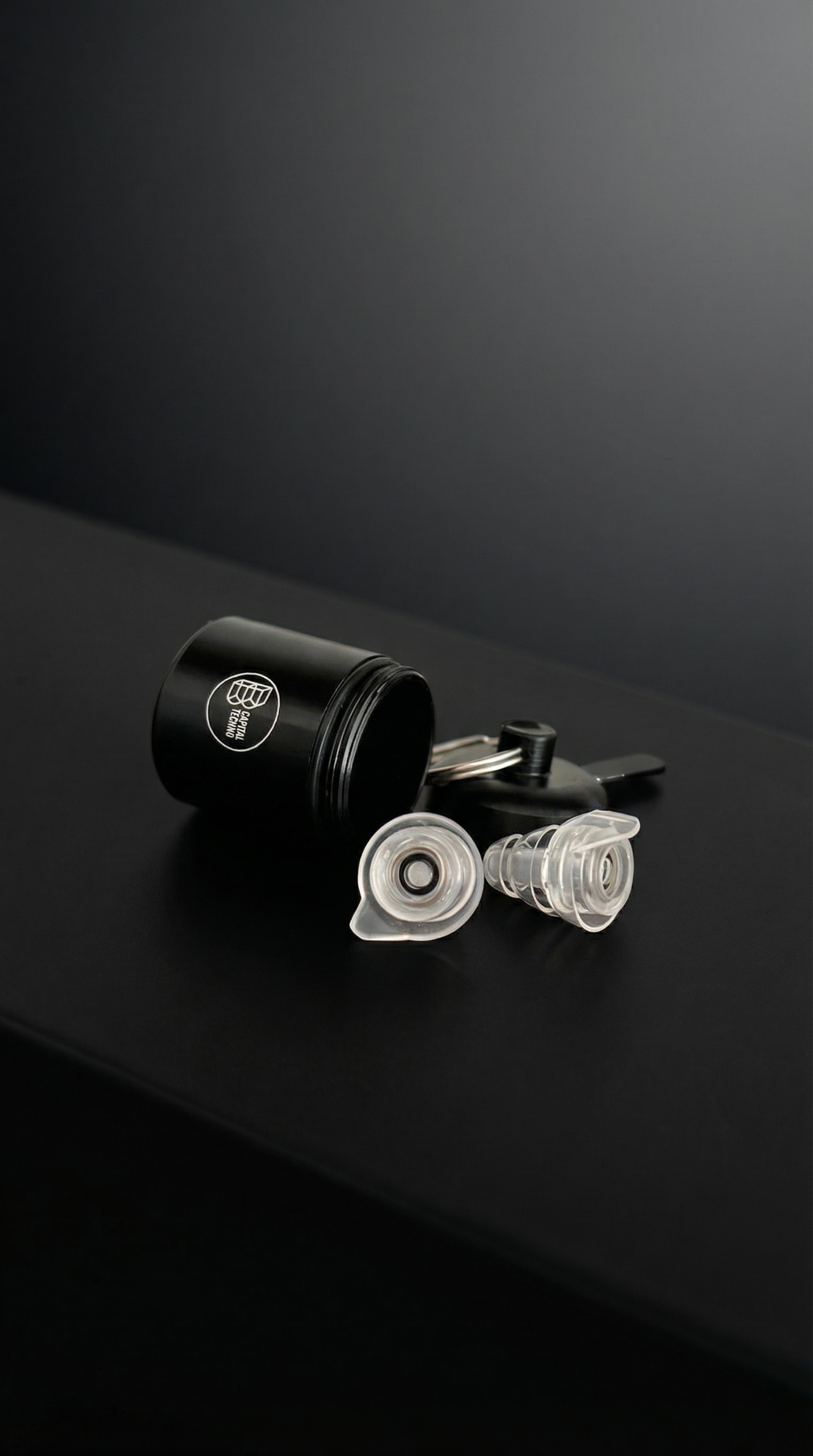 Estuche llavero de aluminio